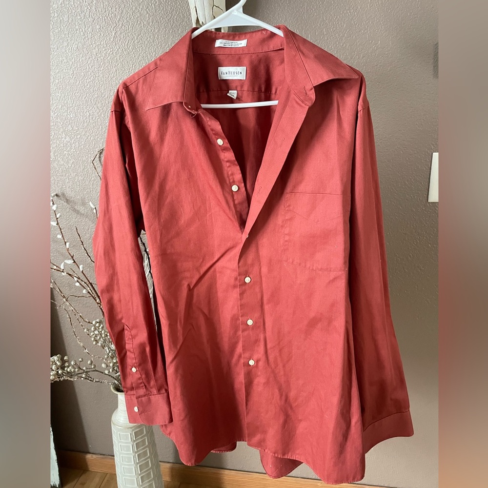 Mens Lux Sateen Buttom Down Dress Shirt
